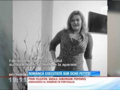 O româncă a fost executată în Portugalia de fostul soţ