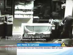 Un hoţ din SUA a rămas blocat în bijuteria pe care plănuia să o jefuiască