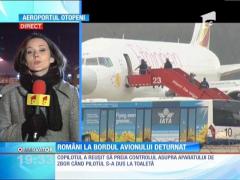 Români la bordul unei aeronave deturnate!