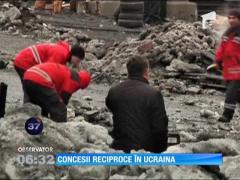 Manifestanţii ucraineni au evacuat sediul primăriei din Kiev