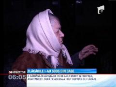 Un incendiu puternic i-a scos în stradă pe locatarii unui bloc din Vaslui