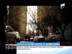 AUTISMUL EXISTĂ! Fetiţă cu autism căzută pe geamul şcolii