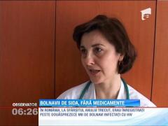Bolnavii cu HIV/SIDA au rămas fără medicamente