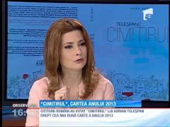 "Cimitirul" de Adrian Teleşpan a fost desemnată cartea anului 2013