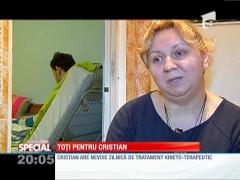 Cristian, un adevarat supravieţuitor, după ce medicii nu i-au dat nicio şansă
