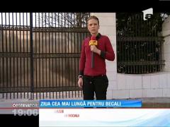 Gigi Becali a fost surprins în timp ce aştepta vestea cea mare, dacă va fi sau nu eliberat