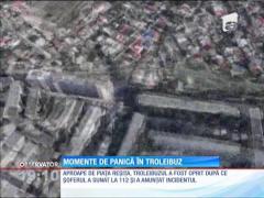 Atac armat în Capitală: S-au tras focuri de armă asupra unui troleibuz