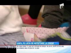 La creşele de stat, înscrierile se fac doar la noroc