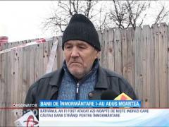 Un bărbat din Argeş a murit după ce a fost atacat pentru banii pe care îi strângea de înmormântare