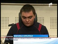 Copilotul lui Adrian Iovan, primele declaraţii la o lună după tragedia aviatică din Apuseni
