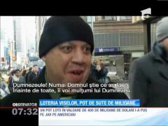 Premiu de 400 de milioane de dolari, pus în joc la loteria din SUA