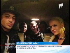 Anda Adam, tot mai fericită alături de fotbalistul Cătălin Ţîră
