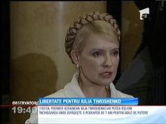 Ucraina: Modificările Codului Penal permit eliberarea Iuliei Timoşenko din închisoare