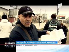 Protest cutremurător! Au ieşit în stradă pentru a opri moartea de pe şosea