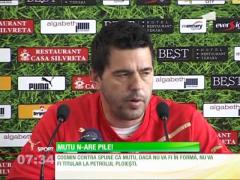 Cosmin Contra: "Nu l-am pus căpitan, pentru că îmi este prieten!"