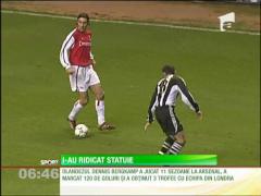 Dennis Bergkamp a intrat în istoria lui Arsenal