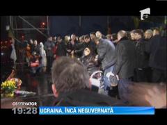 Discursul Iuliei Timoşenko, motiv de sărbătoare în Piaţa Independenţei din Kiev