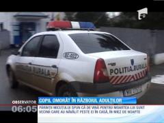 O răfuială între adulţi i-a fost fatală unui copil de trei ani