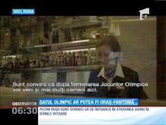 Satul Olimpic de la Soci ar putea ajunge un oraş fantomă