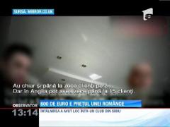 600 de euro, preţul unei românce la export