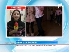 Prima zi de înscrieri pentru clasa 0