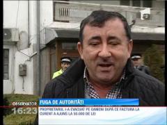 Evacuare cu scandal dintr-un imobil din Rovinari