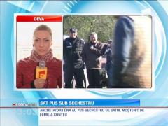 Un sat din Arad, pus sub sechestru de procurorii DNA