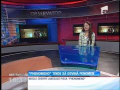 Nicole Cherry a lansat noul său single - "Phenomeno"