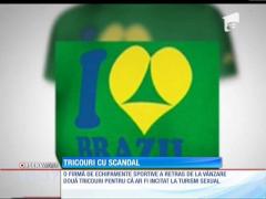 Campionatul Mondial de Fotbal din Brazilia, tricouri cu scandal