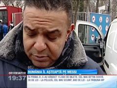Messi strânge românii la casele de la bilete ale Stadionului Naţional
