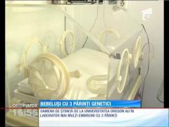 Copiii viitorului ar putea avea trei părinţi!