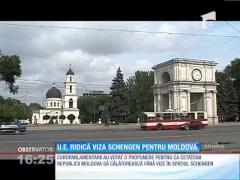 Parlamentul European a deschis spaţiul Schengen pentru moldoveni