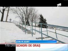 Cea mai nouă formă de sport extrem: Schi-ul de oraş