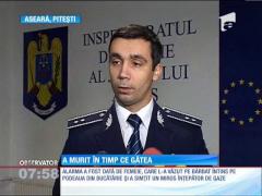 Un bărbat de 52 de ani din Piteşti a murit  intoxicat cu monoxid de carbon