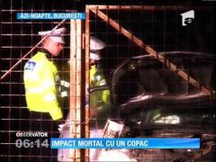 Accident rutier mortal pe o şosea din Capitală