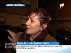 Explozie într-un bloc din Timișoara