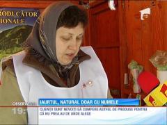 Iaurtul, natural doar cu numele