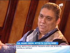 Fiul mamei Omida, actor în curtea casei