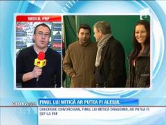 Finul lui Mitică ar putea fi alesul la şefia FRF