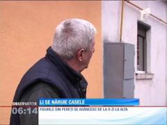 Zeci de gălăţeni riscă să li se prăbuşească casele în orice clipă