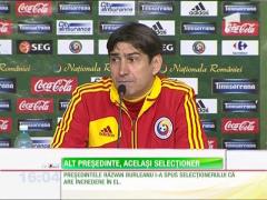 Răzvan Burleanu nu mai vrea să-l schimbe pe Piţurcă