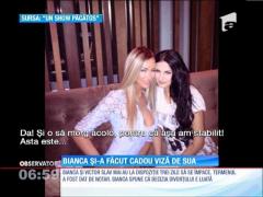 Bianca Drăguşanu și-a luat viză de SUA