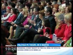 Politică pe tocuri, de 8 Martie