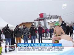 Concurs sexy pe pârtie