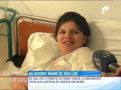 Au devenit mame de ziua lor