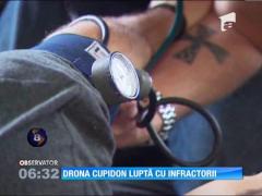 Drona Cupidon luptă cu infractorii