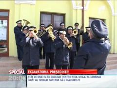 Excavatorul preşedinte!