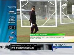 Răzvan Lucescu a făcut primul antrenament cu Petrolul