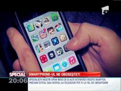 Folosirea telefonului inteligent după ora 9 seara ne face să nu mai dăm randament a doua zi