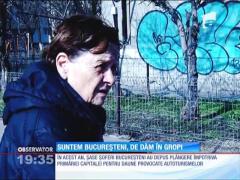 Capitala dă în gropi! Zeci de şoferi îşi rup maşinile în craterele din asfalt
